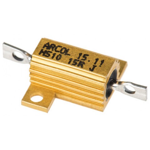 HS 10W 1K5J HEATSINK RESISTOR 5%